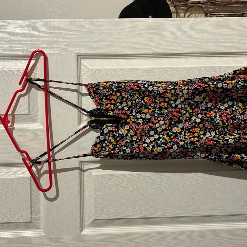 Large flower dress